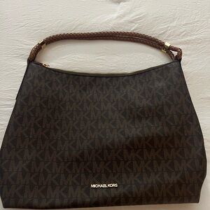 Michael Kors Dark Brown Hobo Bag
